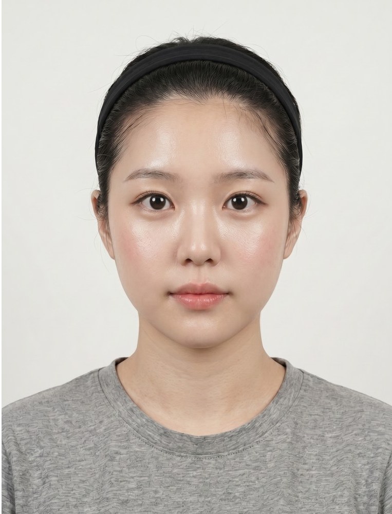 눈 after