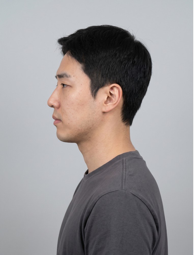 코 before